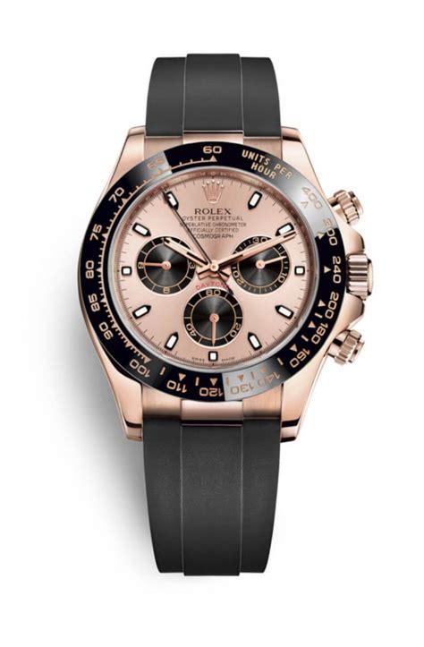 rolex daytona玫瑰金
